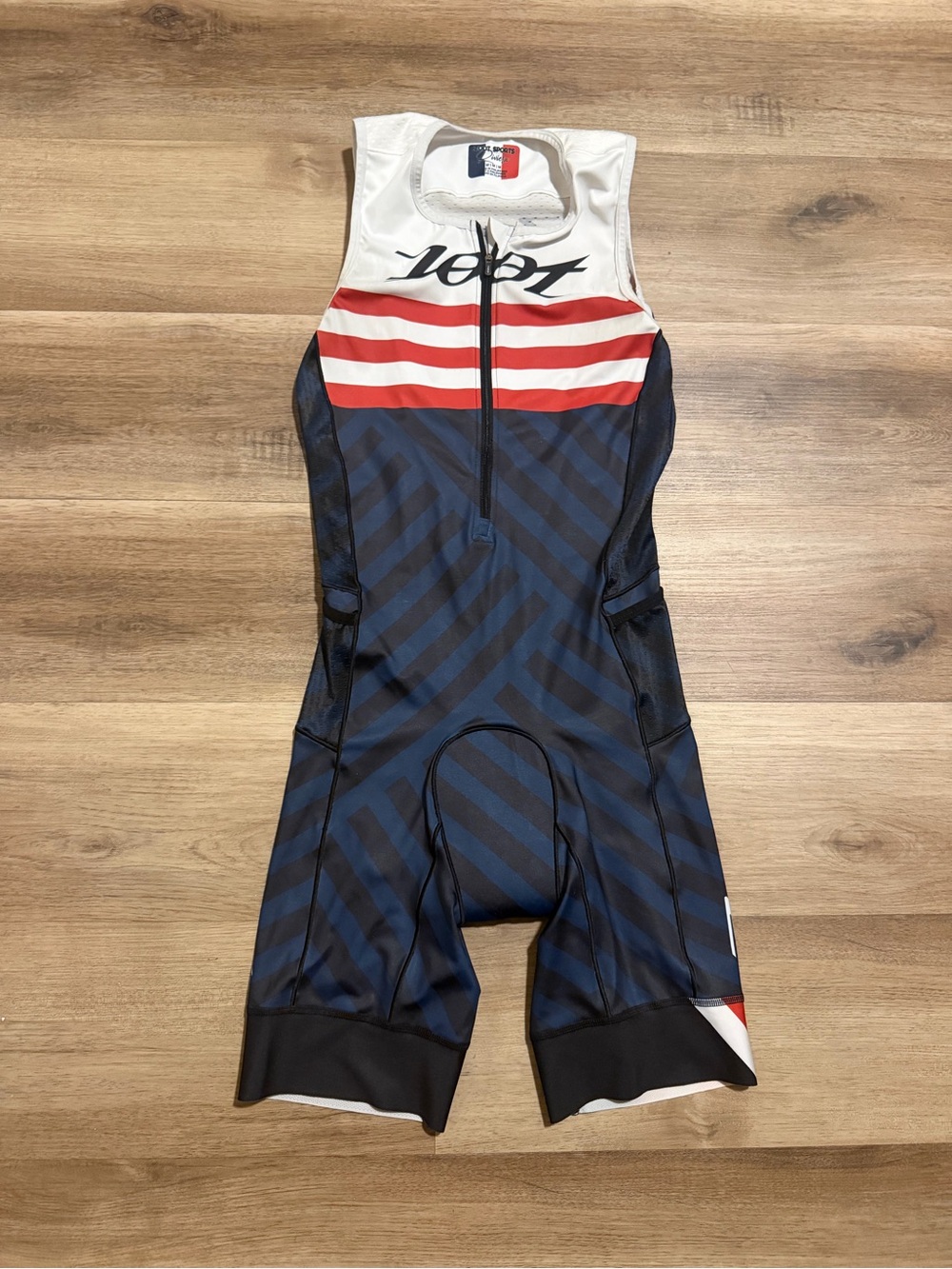 Zoot Men's Tri Racesuit Sleeveless Triathlon Suit Size Medium